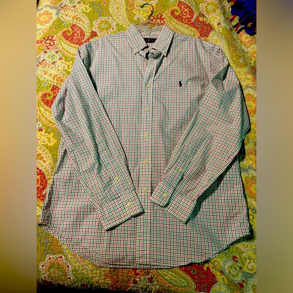 Men’s Polo button down.